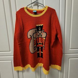 Northern Pole Chipmunk Nut Cracker Sweater (L)